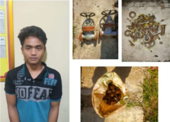 Curi Peralatan Instalasi Industri Milik PT Medco Energi, Satu Tersangka Diamankan Polisi