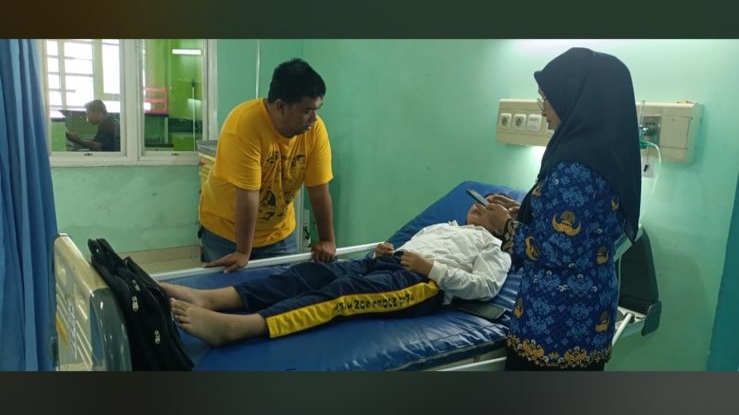 Diduga Keracunan Snack Bernama Latiaou, Siswa SD di Muba Dilarikan ke RSUD