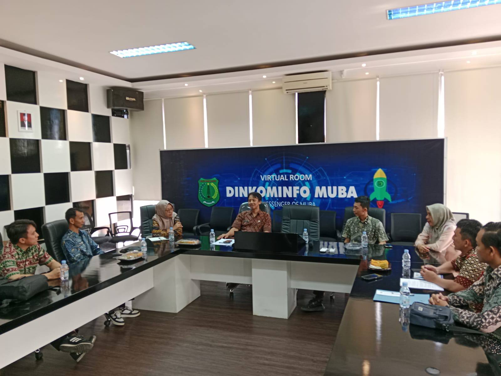 Kunjungan Kerja Dinkominfo PALI ke Muba: Saling Berbagi Penguatan Keamanan Data Pribadi dan Persandian