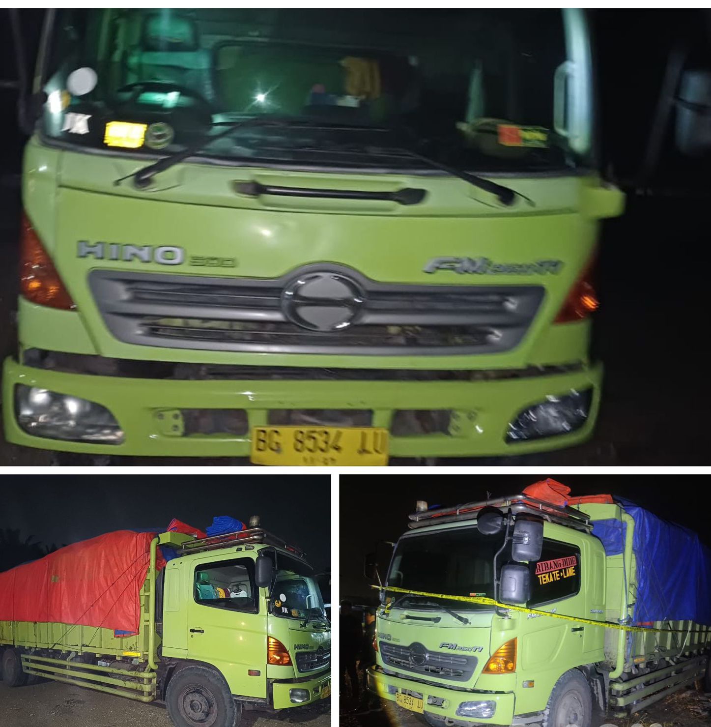 Polda Sumsel Sita Puluhan Ton Batu Bara Ilegal