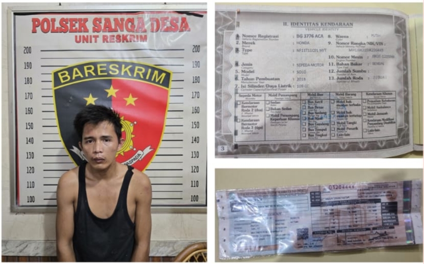 Sempat Melawan Saat Disergap, DPO Dua Tindak Pidana di Sanga Desa Ini Diberi Tindakan Tegas dan Terukur