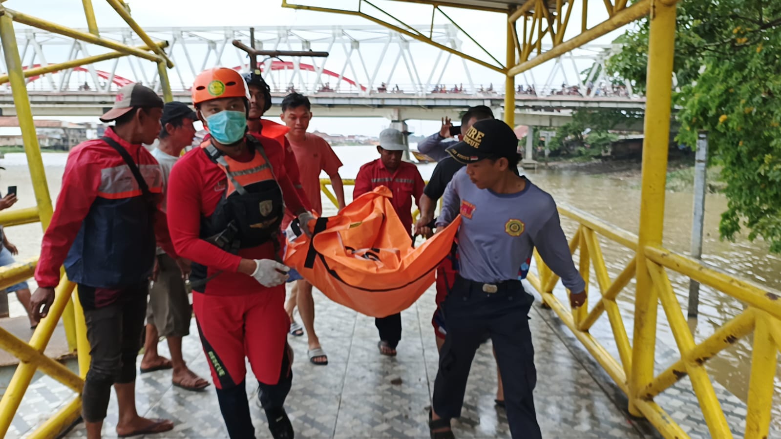 Satu dari Dua Bocah Tenggelam di Sungai Ogan Ditemukan