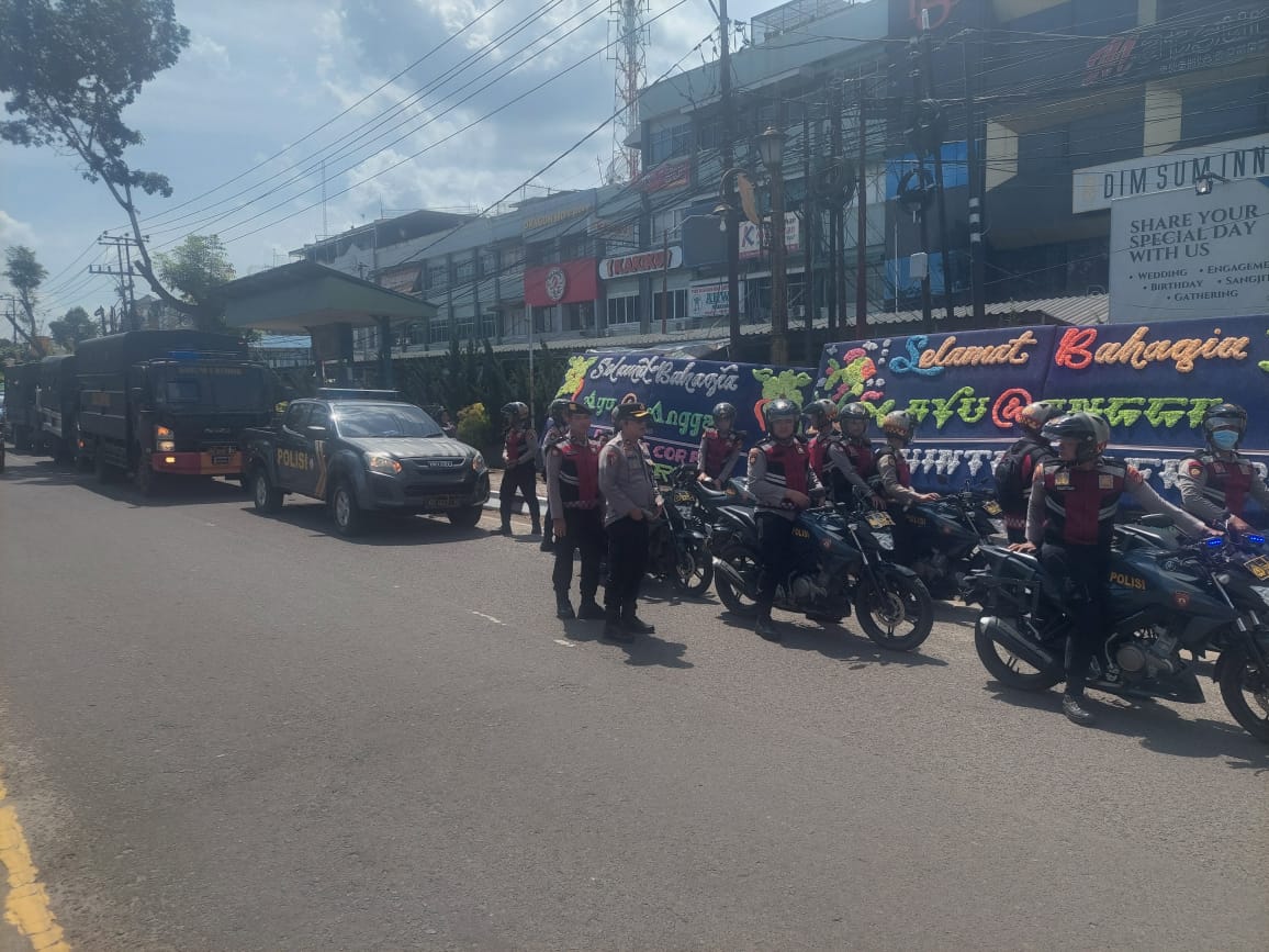 Fokus Jaga Situasi Kondusif Kita Palembang, Polda Sumsel Tetap Jalani Patroli Skala Besar