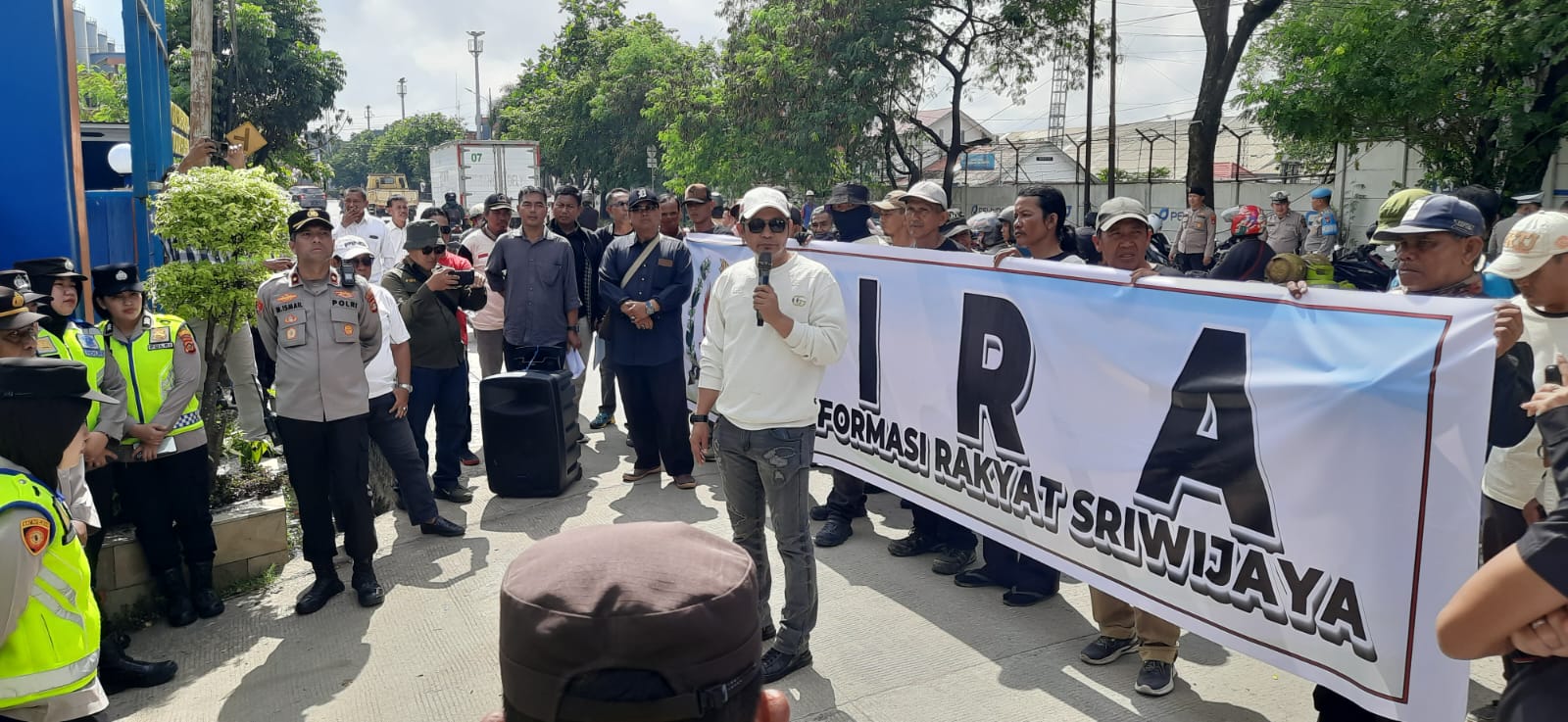SIRA Geruduk KSOP Kelas I Palembang Sampaikan Sejumlah Tuntutan