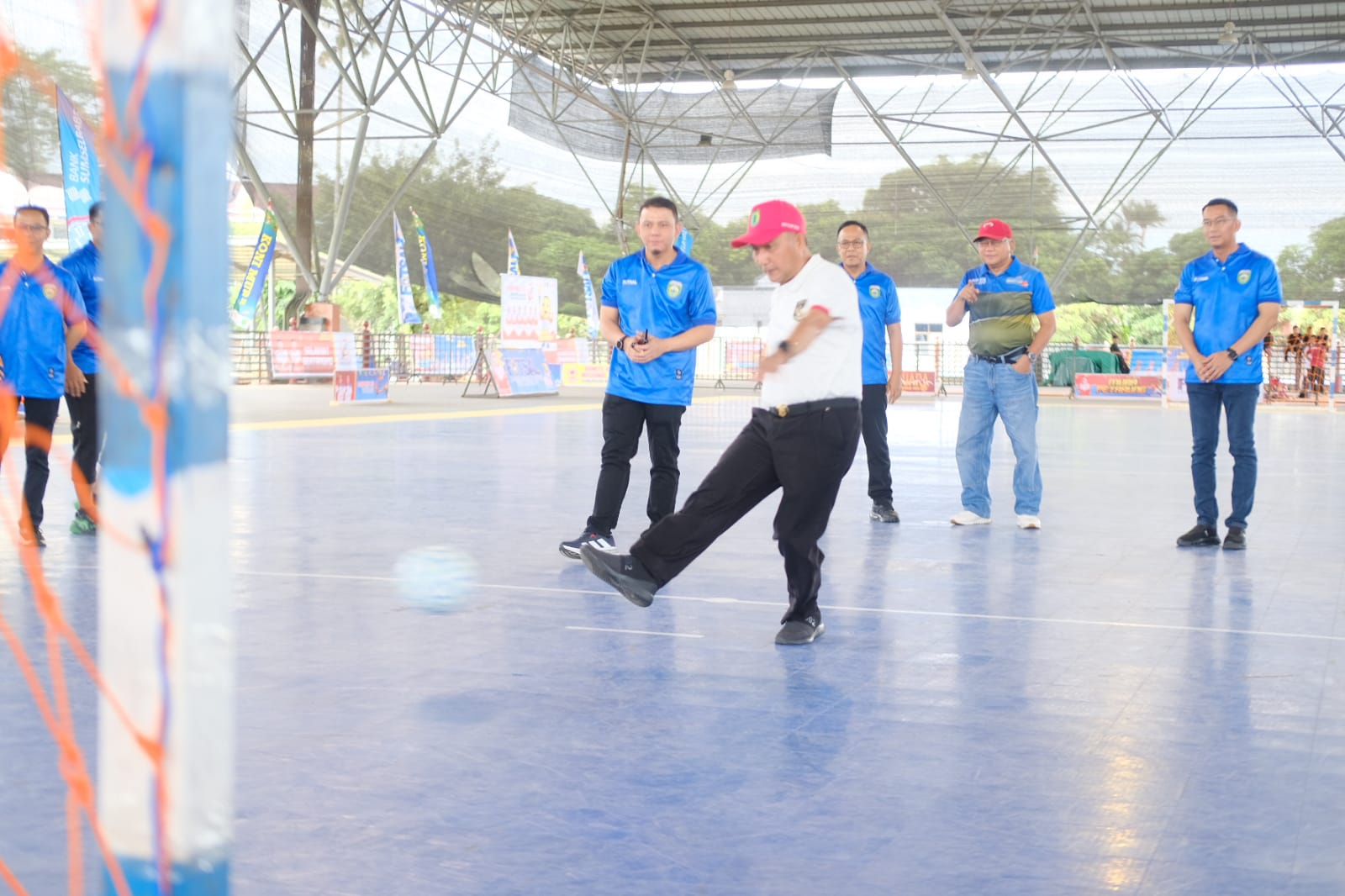 Sekda Apriyadi Buka Pertandingan Cabor Futsal PORPROV XV Sumsel