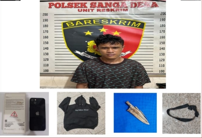 Pelaku Perampokan Sopir Truk di Sanga Desa Serahkan Diri ke Polisi