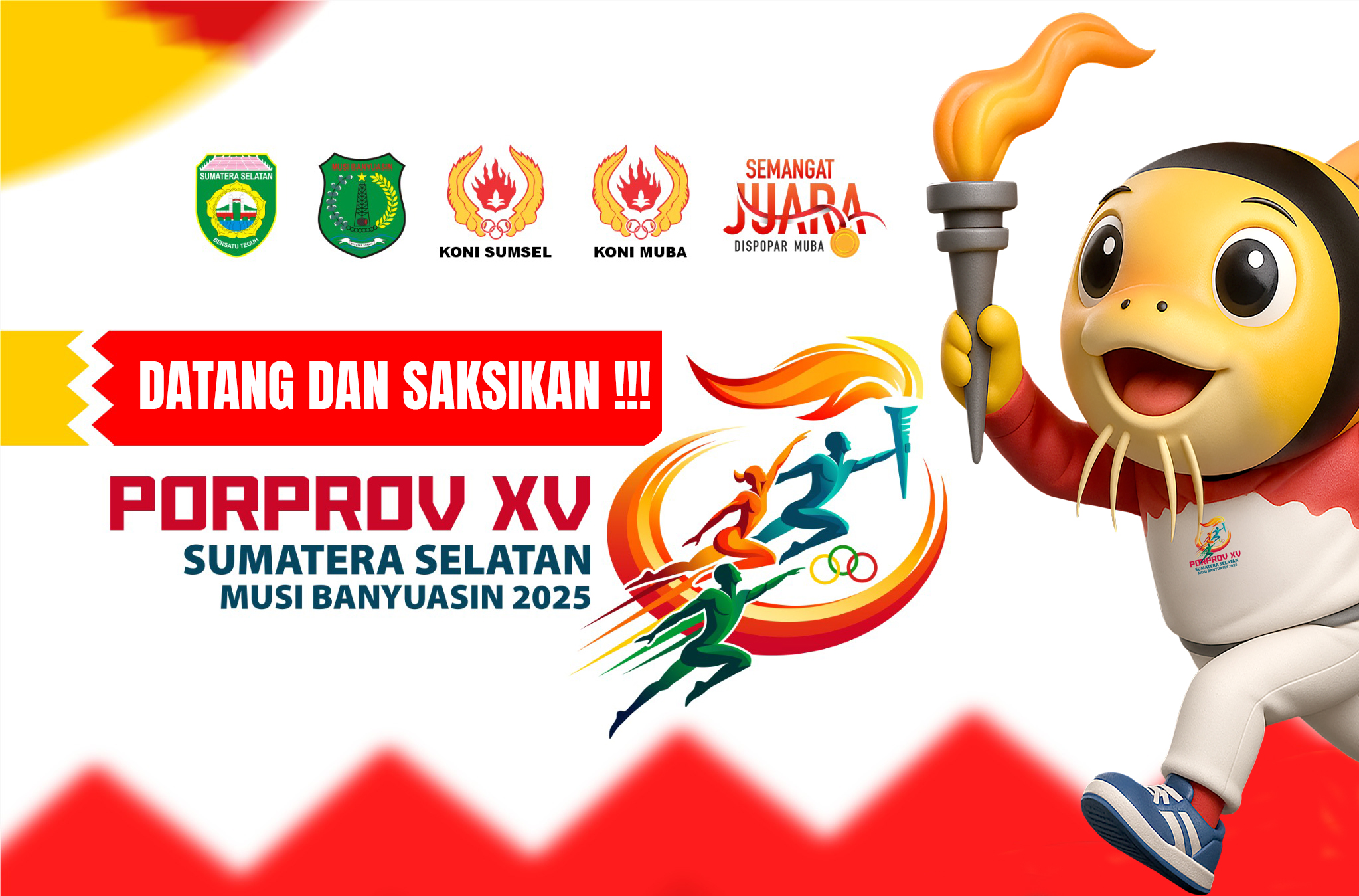Catat, Ini Daftar Venue dan Jadwal Pertadingan Porprov XV Sumsel di Kabupaten Musi Banyuasin