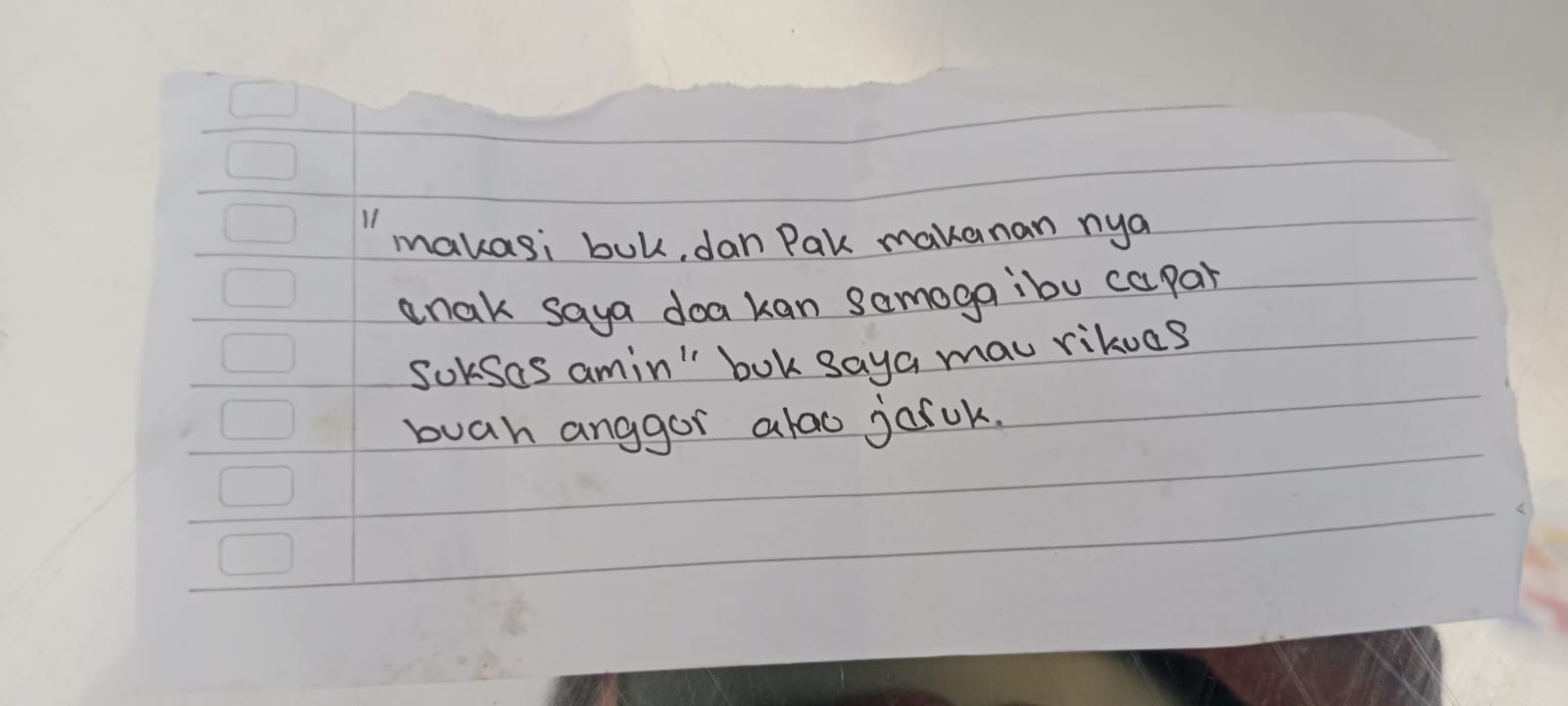 “Surat Cinta dari Siswa”: Layanan Makanan MBG Polres Muba Tuai Haru dan Apresiasi