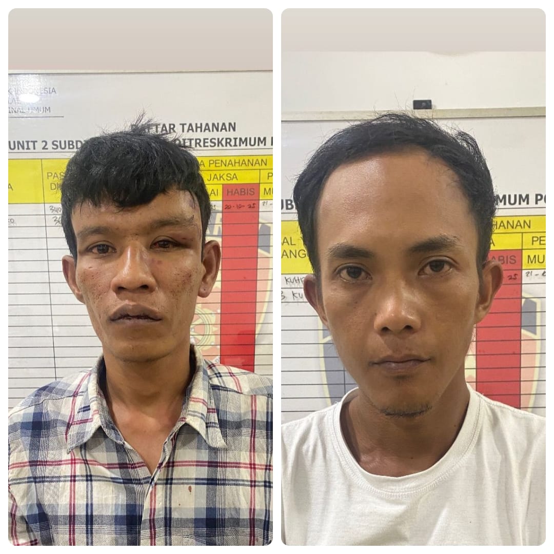 Dua Pencuri Motor Palembang Ditangkap: Sudah Gasak 10 TKP, Pernah Bawa Kabur 3 Motor Sekaligus