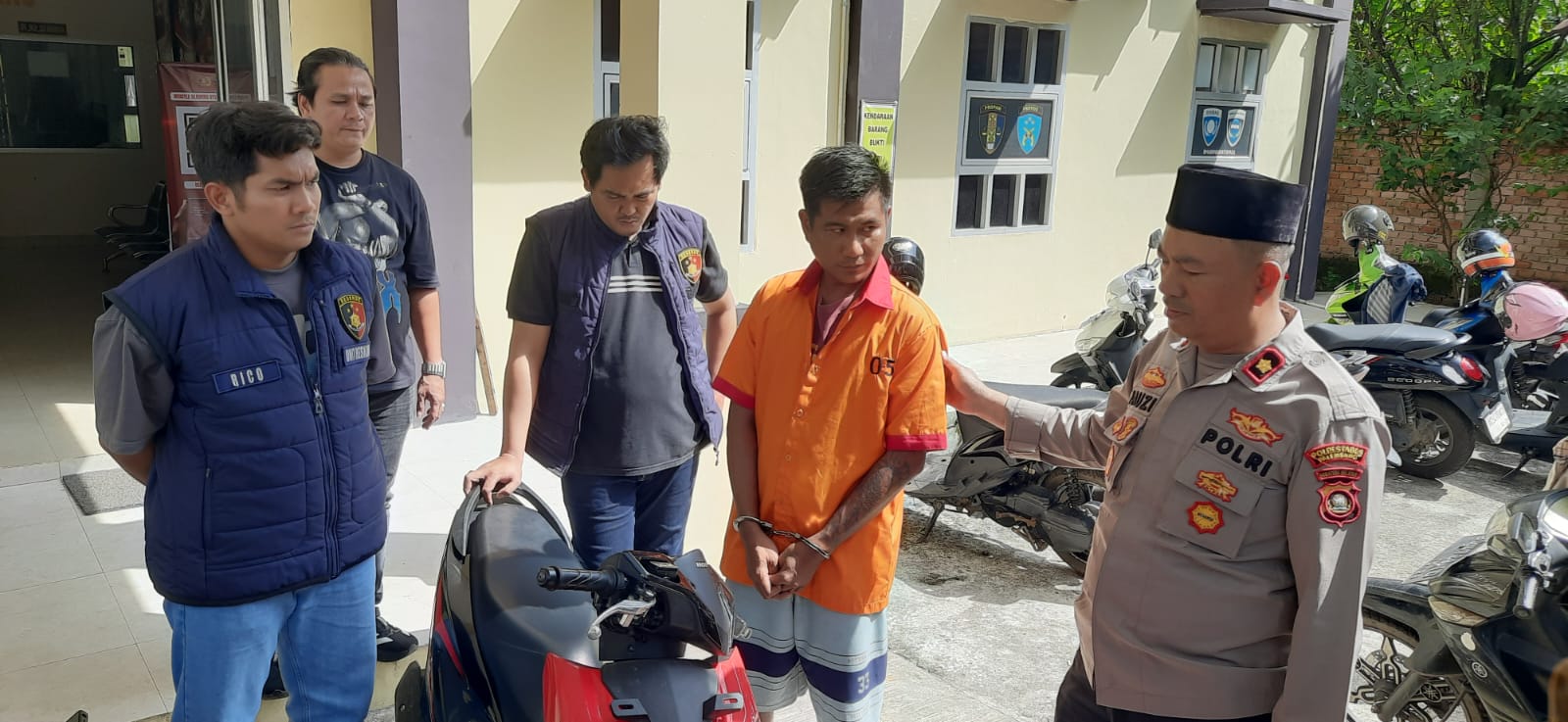 Baru Bebas 10 Bulan, Residivis Ini Kembali Ditangkap Usai Gelapkan Motor Teman