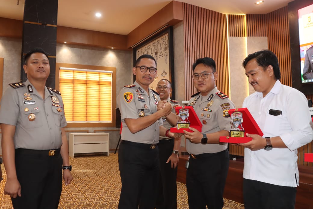 GO Bulanan Polres Muba, Polsek Sanga Desa Raih Juara 1 Harkamtibmas dengan Capaian 275%