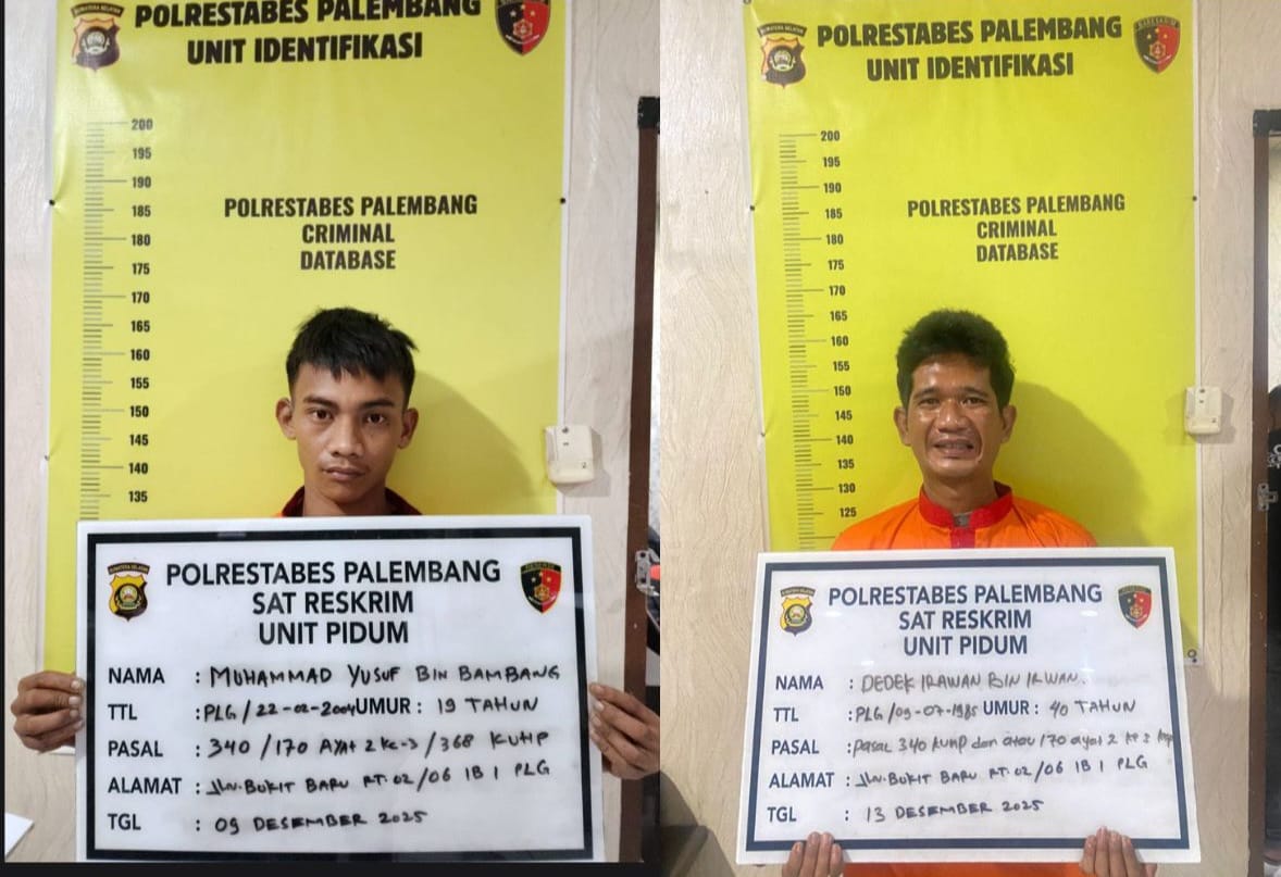 Pelaku Penusukan Sopir Truk di Palembang Ditangkap, Korban Tewas di Simpang Macan Lindungan