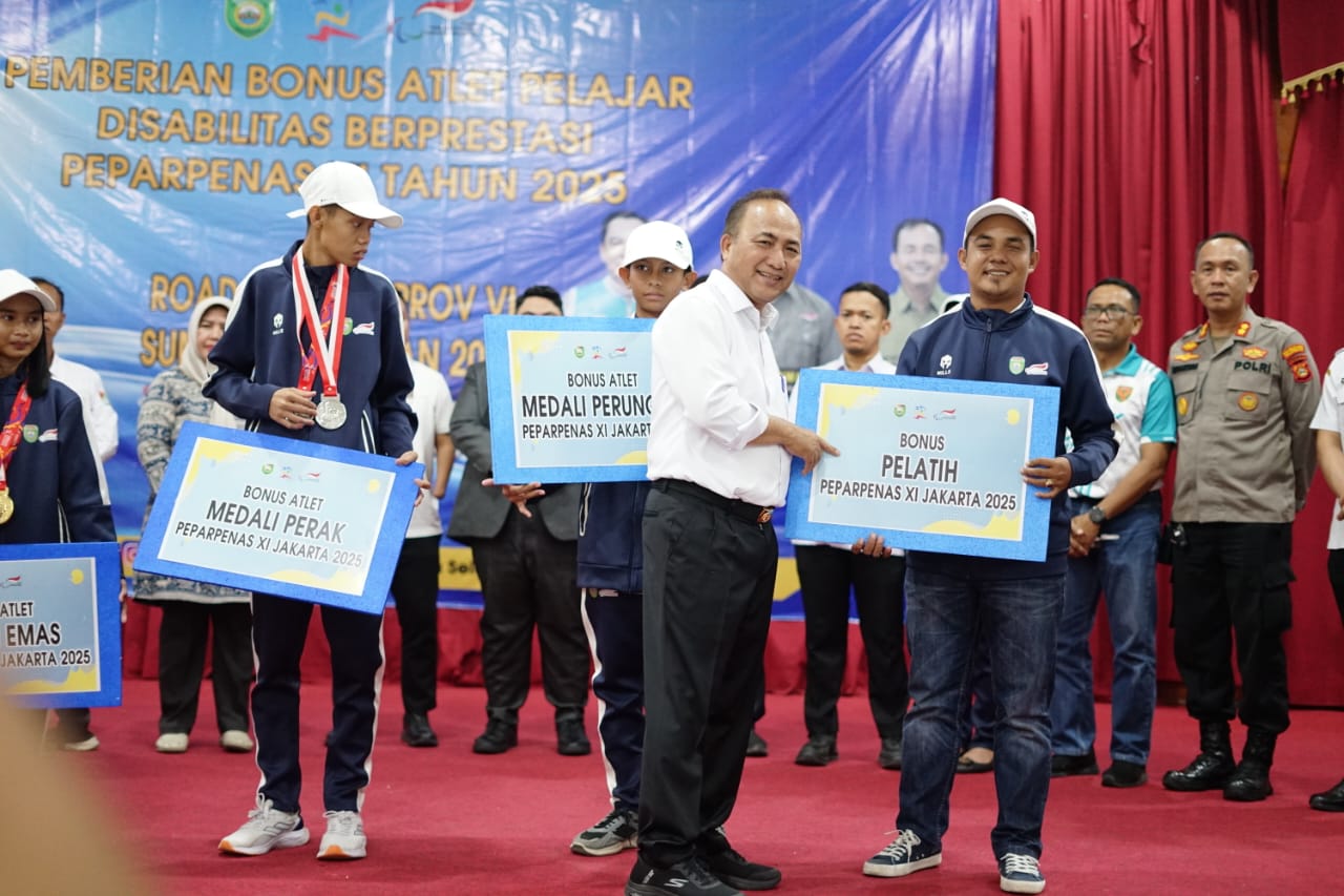 Gelar Sosialisasi Peparprov Sumsel VI dan Berikan Bonus 100 Juta Atlet Peparpenas