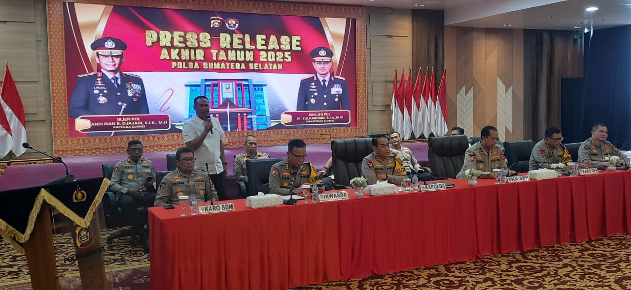 Lakalantas di Sumsel Naik, Kriminalitas Justru Menurun