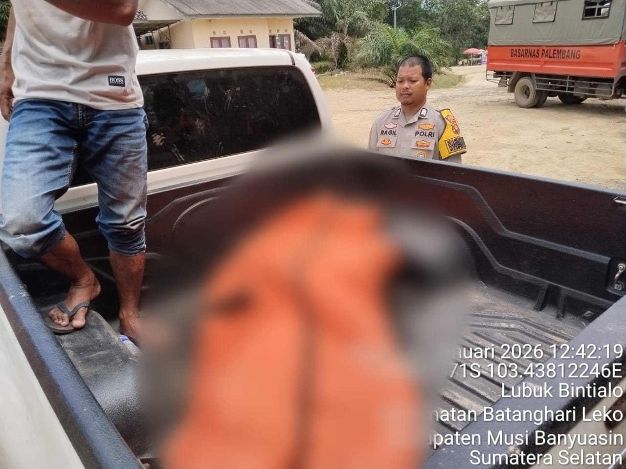 Tiga Hari Pencarian, Korban Tenggelam di Sungai Batanghari Leko Akhirnya Ditemukan