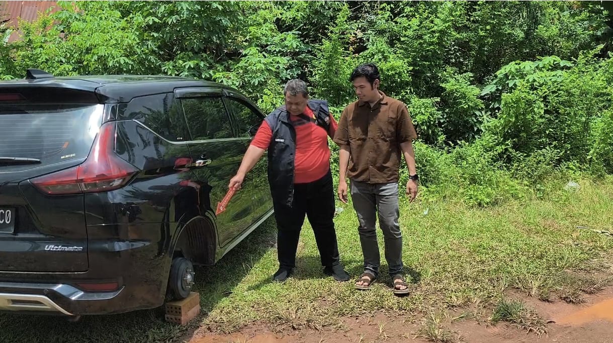 Aksi Subuh di Ilir Barat I, Empat Ban Mitsubishi Xpander Raib Digondol Maling