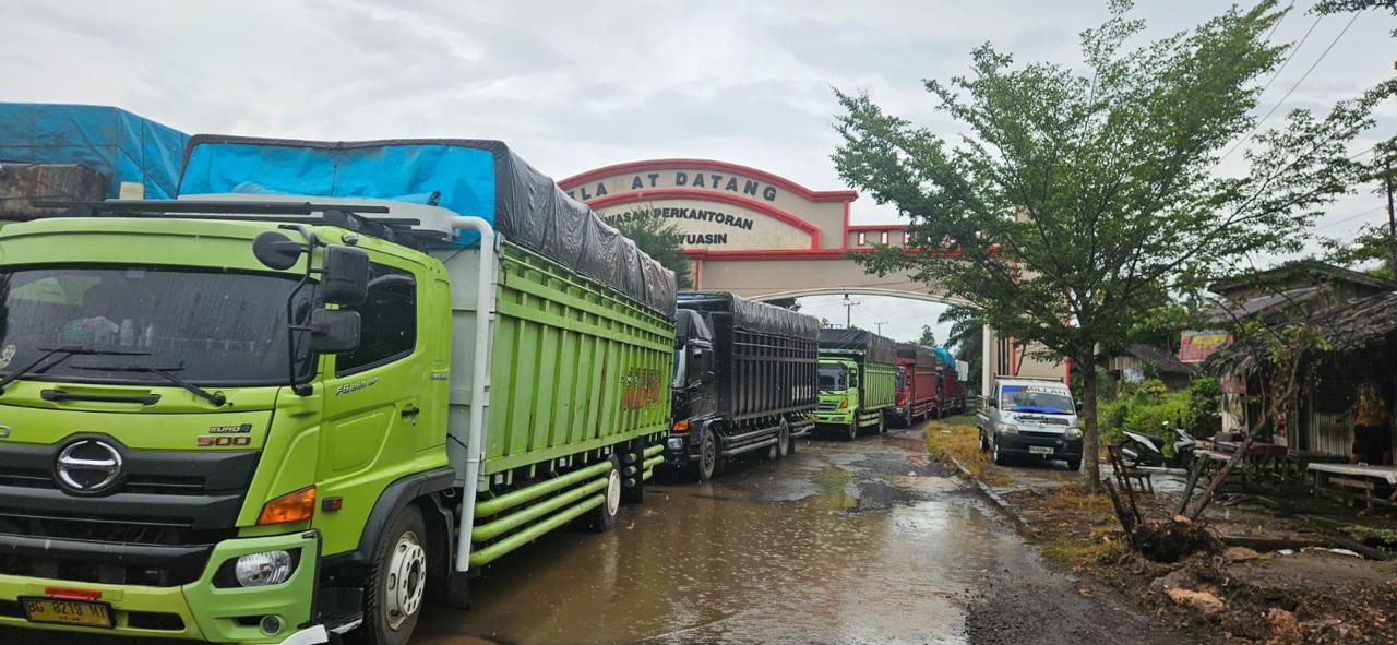 Jaga Kelancaran Arus Mudik, Truk Sumbu Tiga ke Atas Dilarang Melintas di Jalintim Sumsel