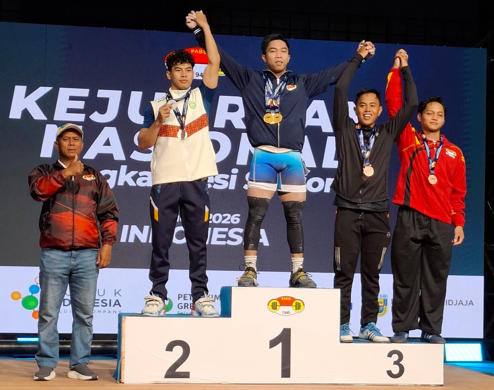 Faisal Sumbang Tiga Perak, Sumsel Tunjukkan Taji di Kejurnas Angkat Besi