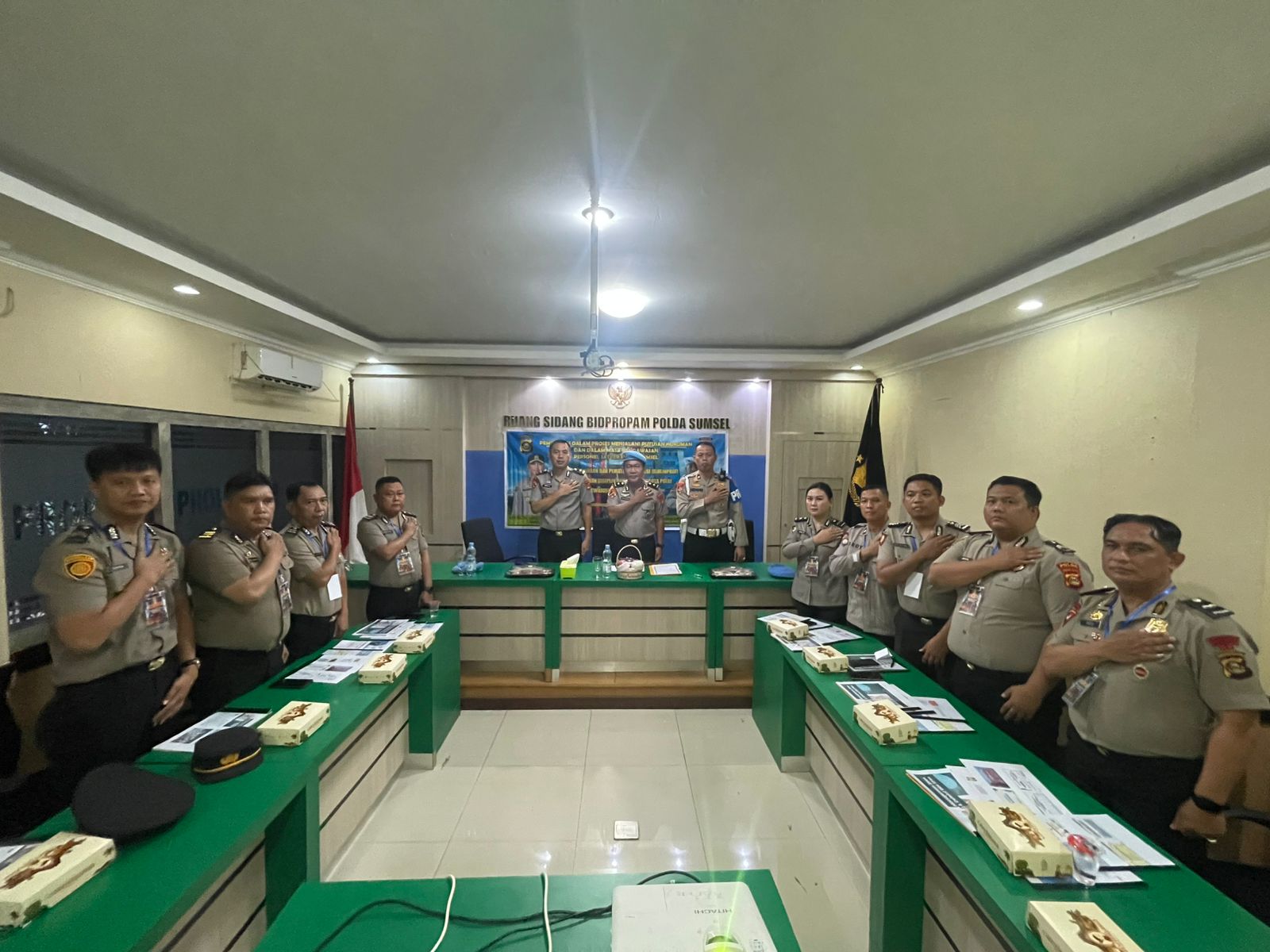 10 Anggota Polisi di Sumsel Jalani Pembinaan Usai Langgar Kode Etik