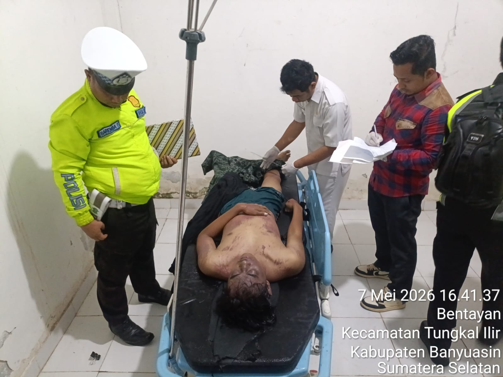 Kecelakaan Maut di Jalintas Palembang-Jambi Muba, Pengendara Motor Tewas Usai Bersenggolan dengan Truk