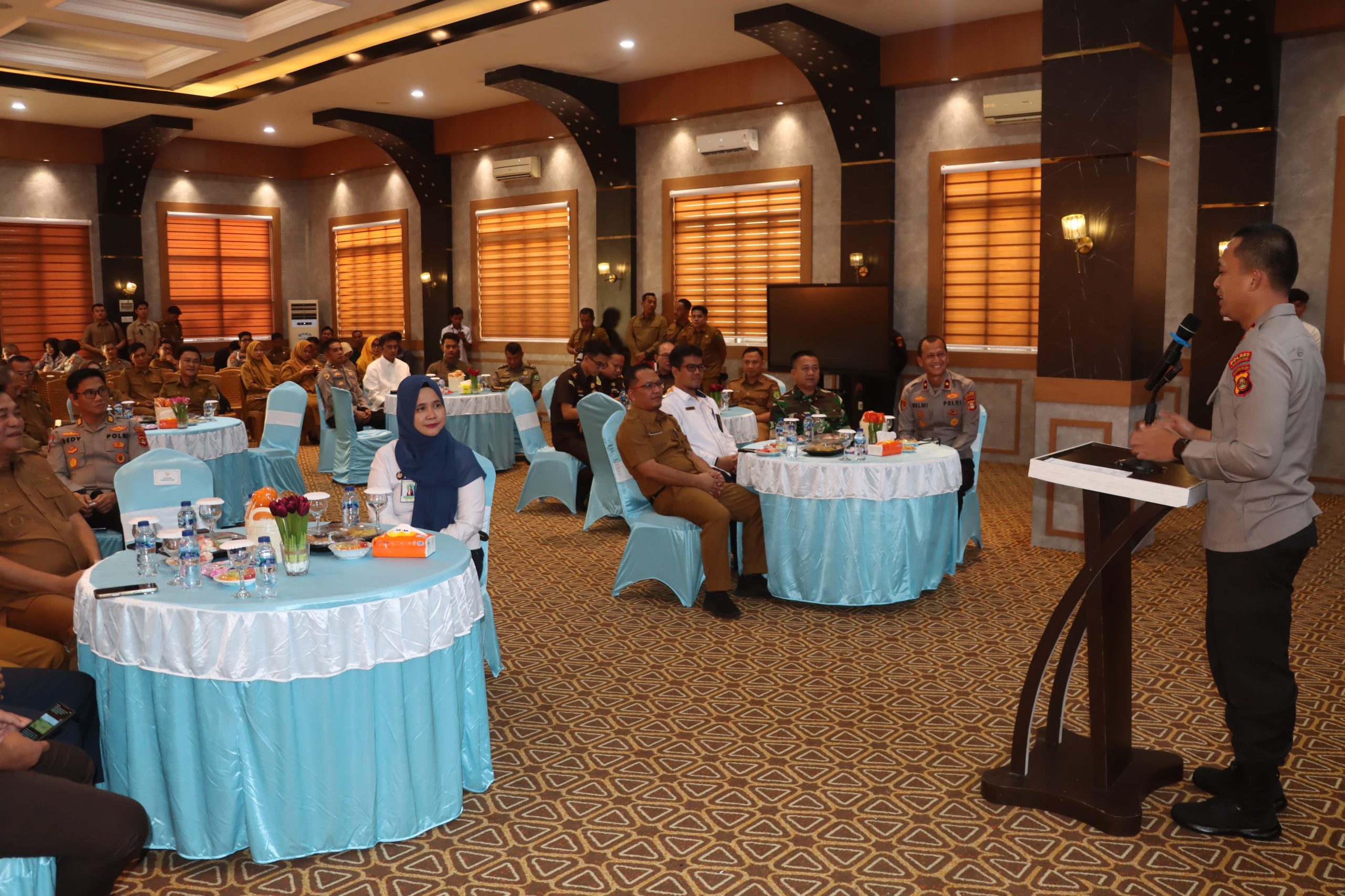 Perkuat Soliditas Forkopimda, Kapolres Muba Gelar Coffee Morning Bahas Isu Strategis Daerah
