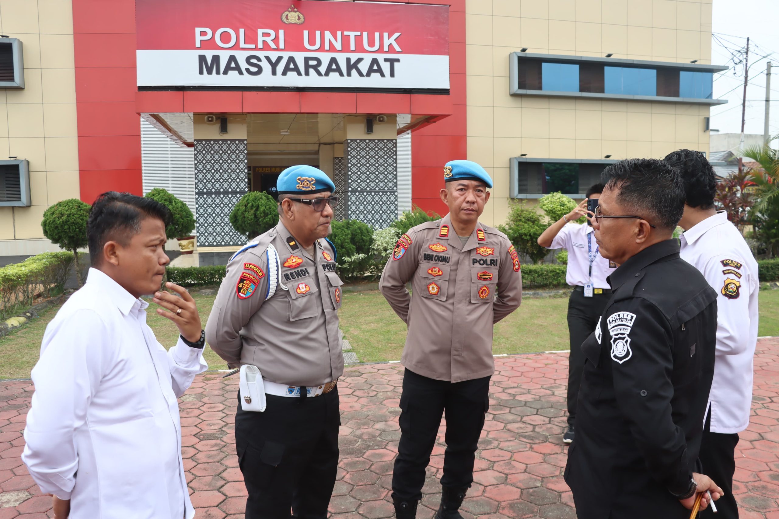 Gaktibplin Rutin Polres Muba, Propam Pastikan Personel Bebas Narkoba