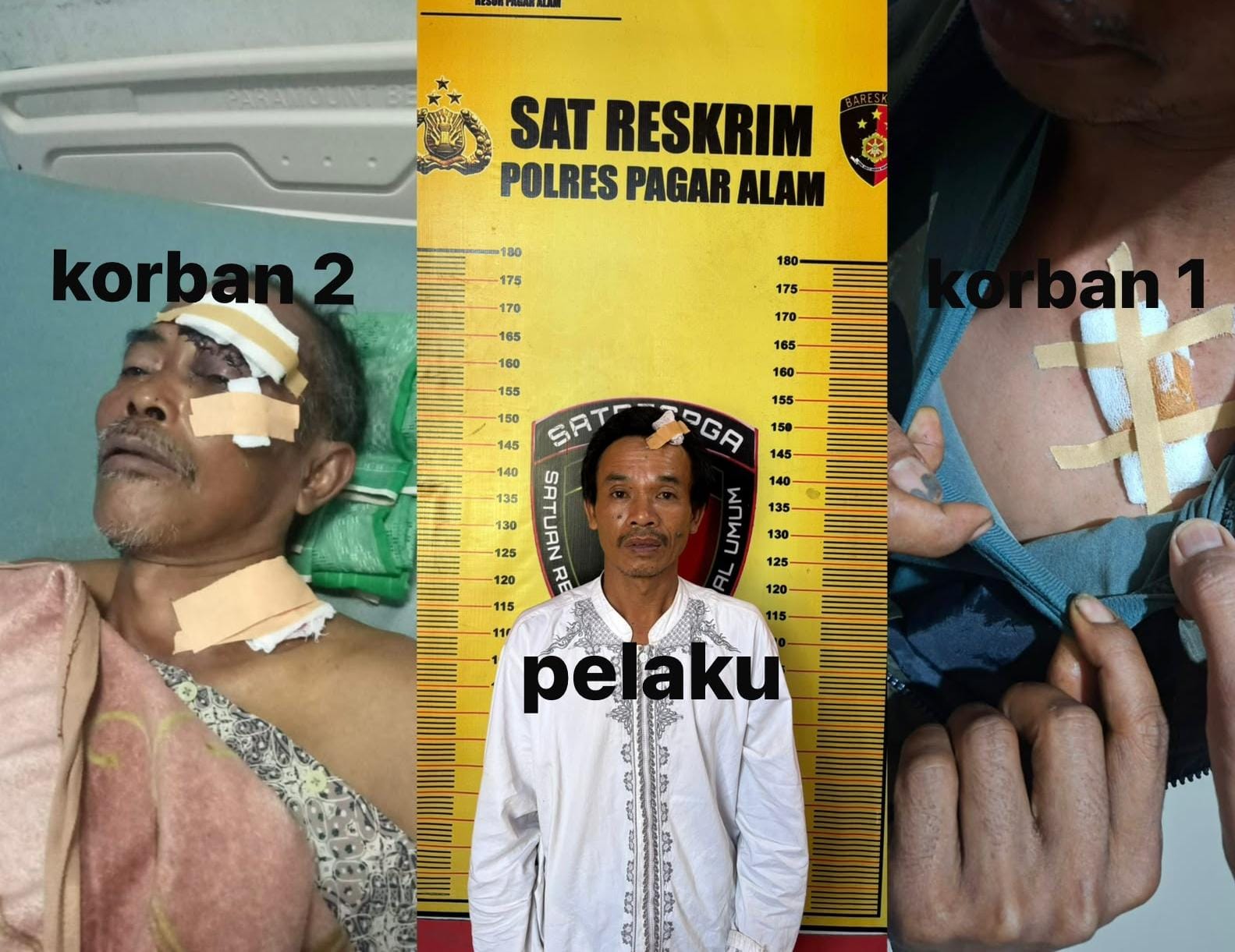 Perselisihan Anak Berujung Berdarah, Pelaku Pembacokan di Dempo Tengah Dibekuk Polisi