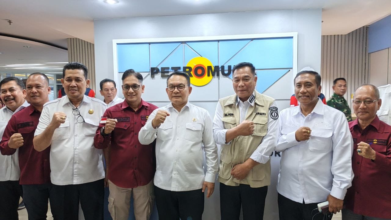 KSP Dudung Tinjau Petro Muba, Pengelolaan Minyak Masyarakat Dinilai Beri Dampak Positif