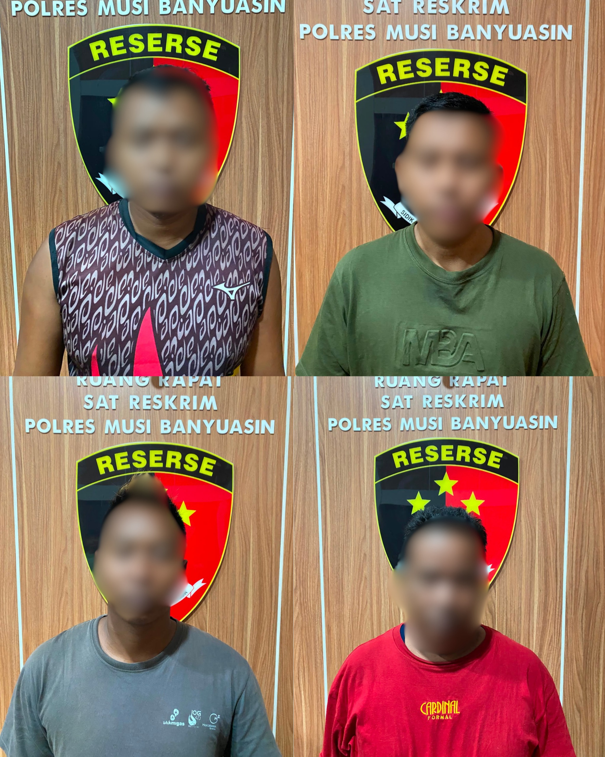 Bak Penampungan Minyak Ilegal Terbakar di Muba, Polisi Tetapkan Empat Tersangka