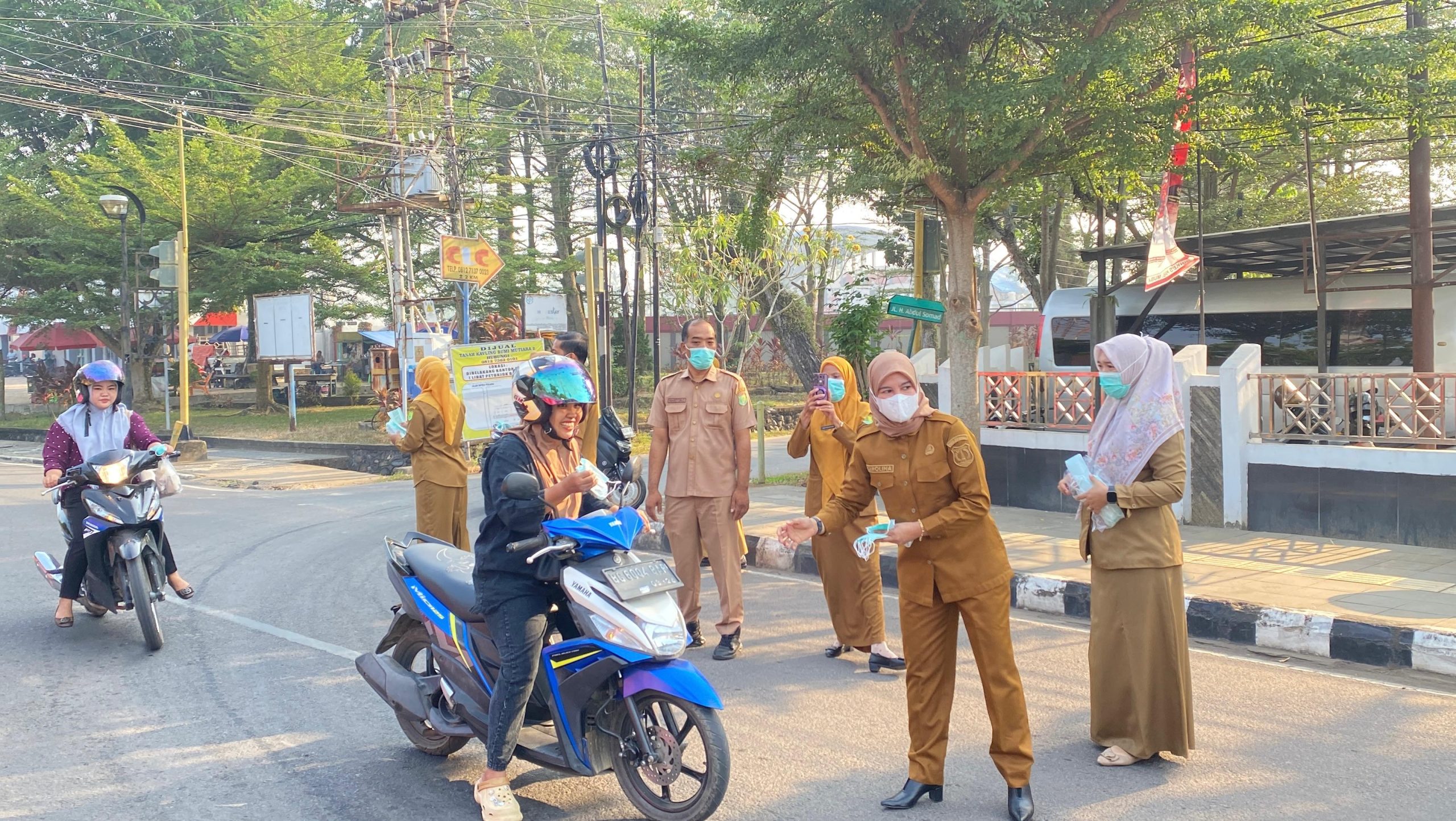 Ribuan Kasus ISPA Dicatat Dinkes Muba, Masker Dibagikan Secara Massal