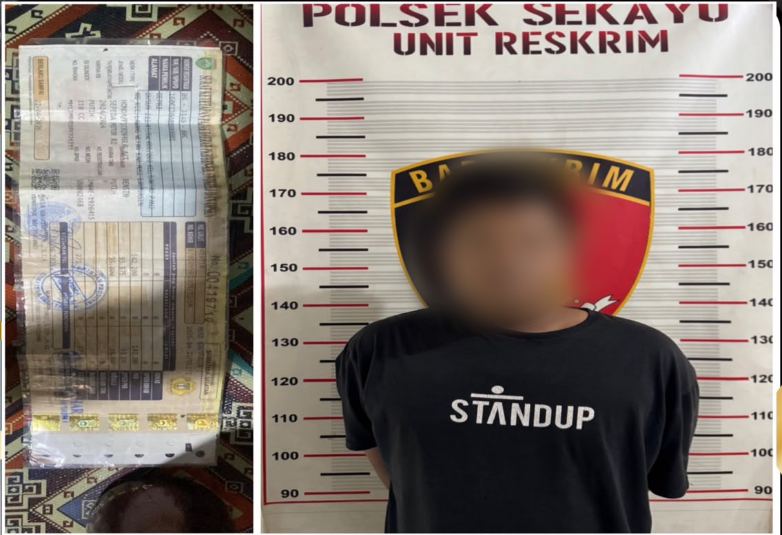 Berawal dari Pinjam Motor, Pria di Balai Agung Berujung di Sel Polisi
