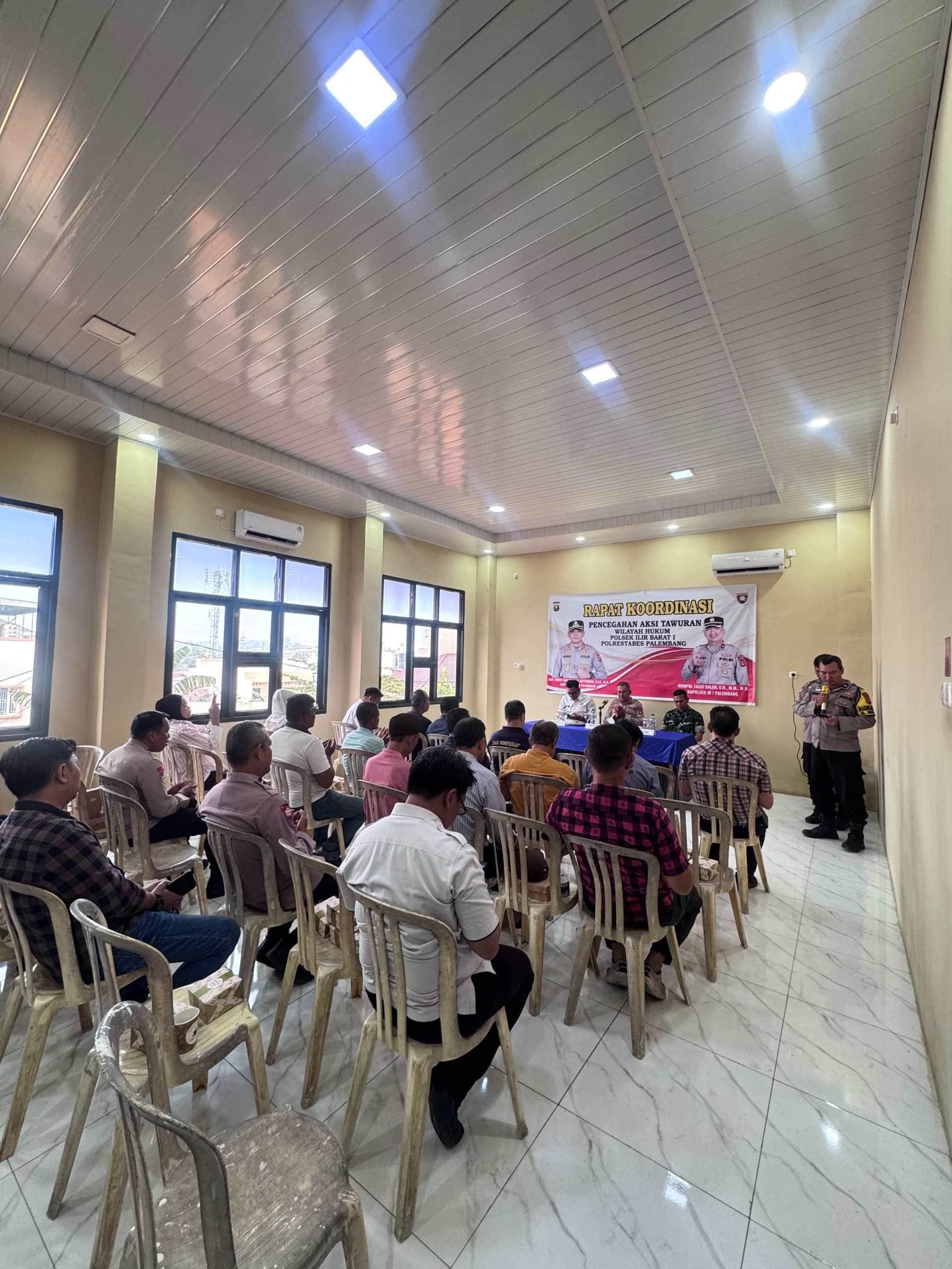 Cegah Tawuran Dini Hari, Polsek Ilir Barat I Minta RT/RW Awasi Remaja