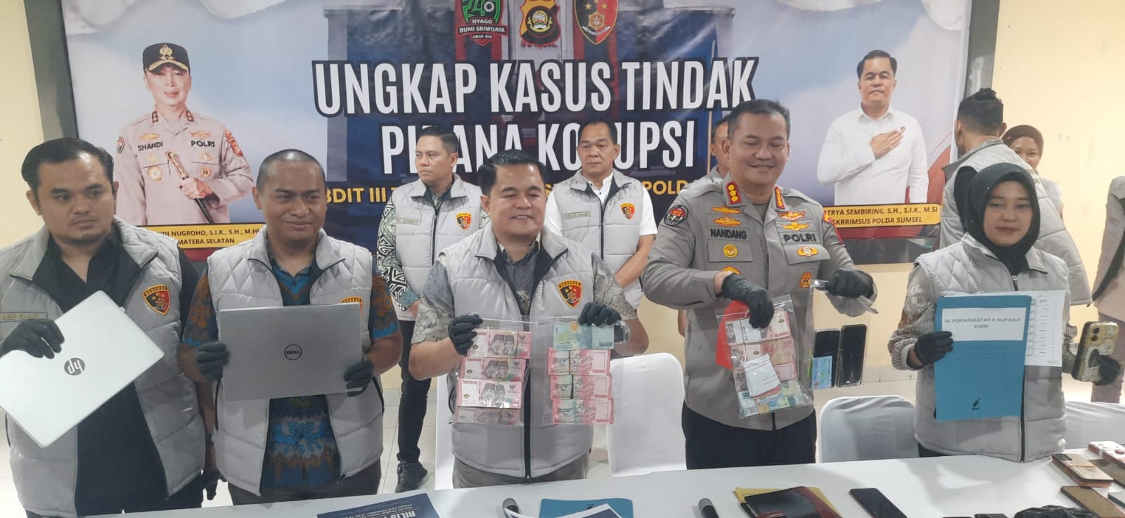 OTT Polda Sumsel Bongkar Dugaan Fee Dana Revitalisasi, Dua Staf Disdik Banyuasin Jadi Tersangka