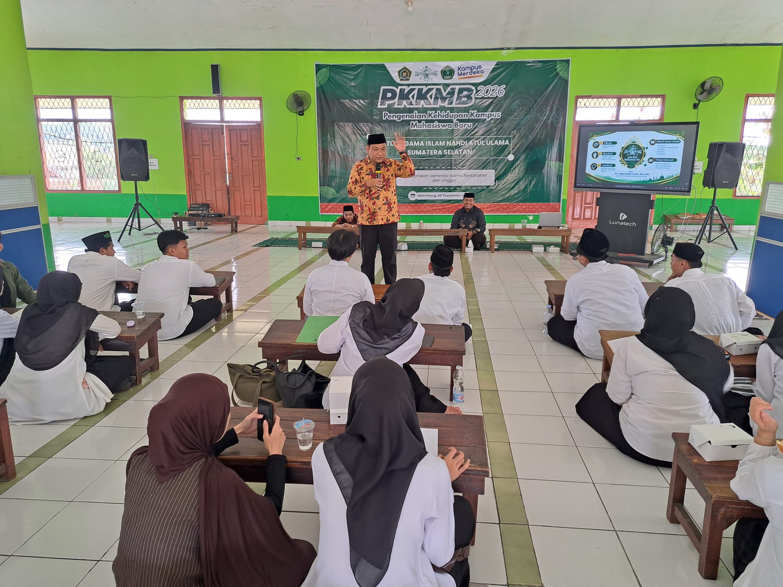 IAINU Sumsel Bekali Mahasiswa Baru dengan Nilai Keislaman dan Karakter