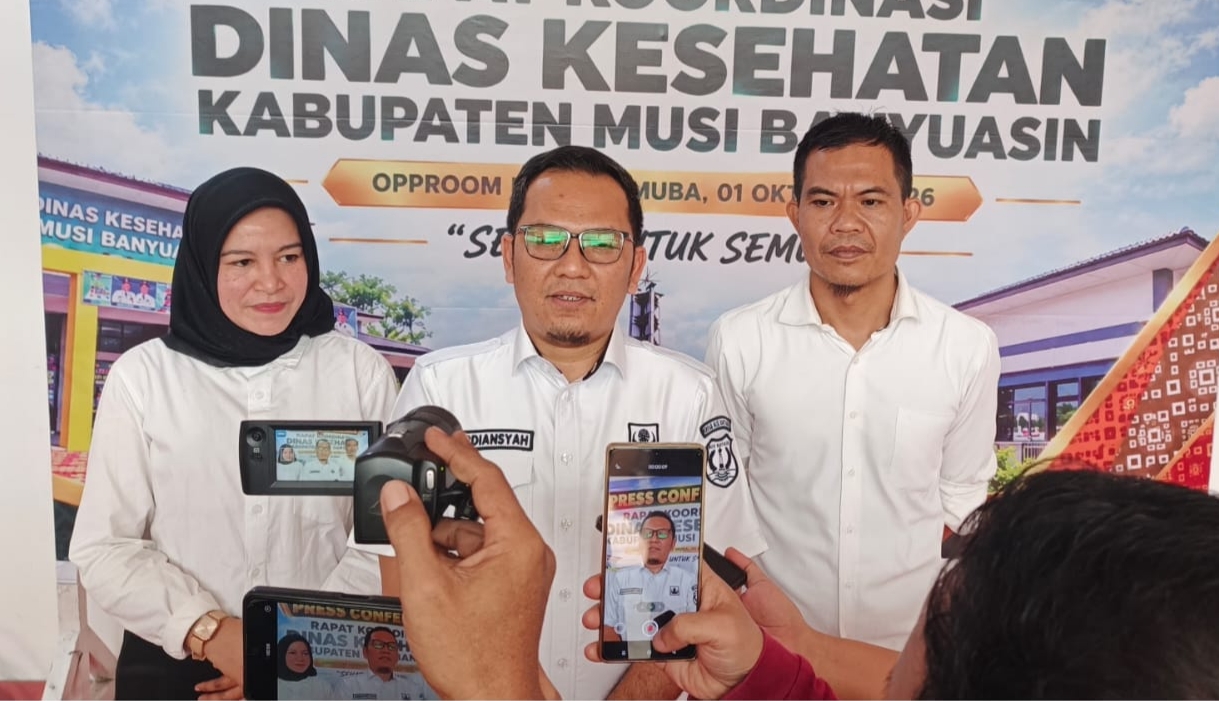 Karhutla Picu Kenaikan ISPA di Muba, Dinkes Buka Layanan Kesehatan 24 Jam