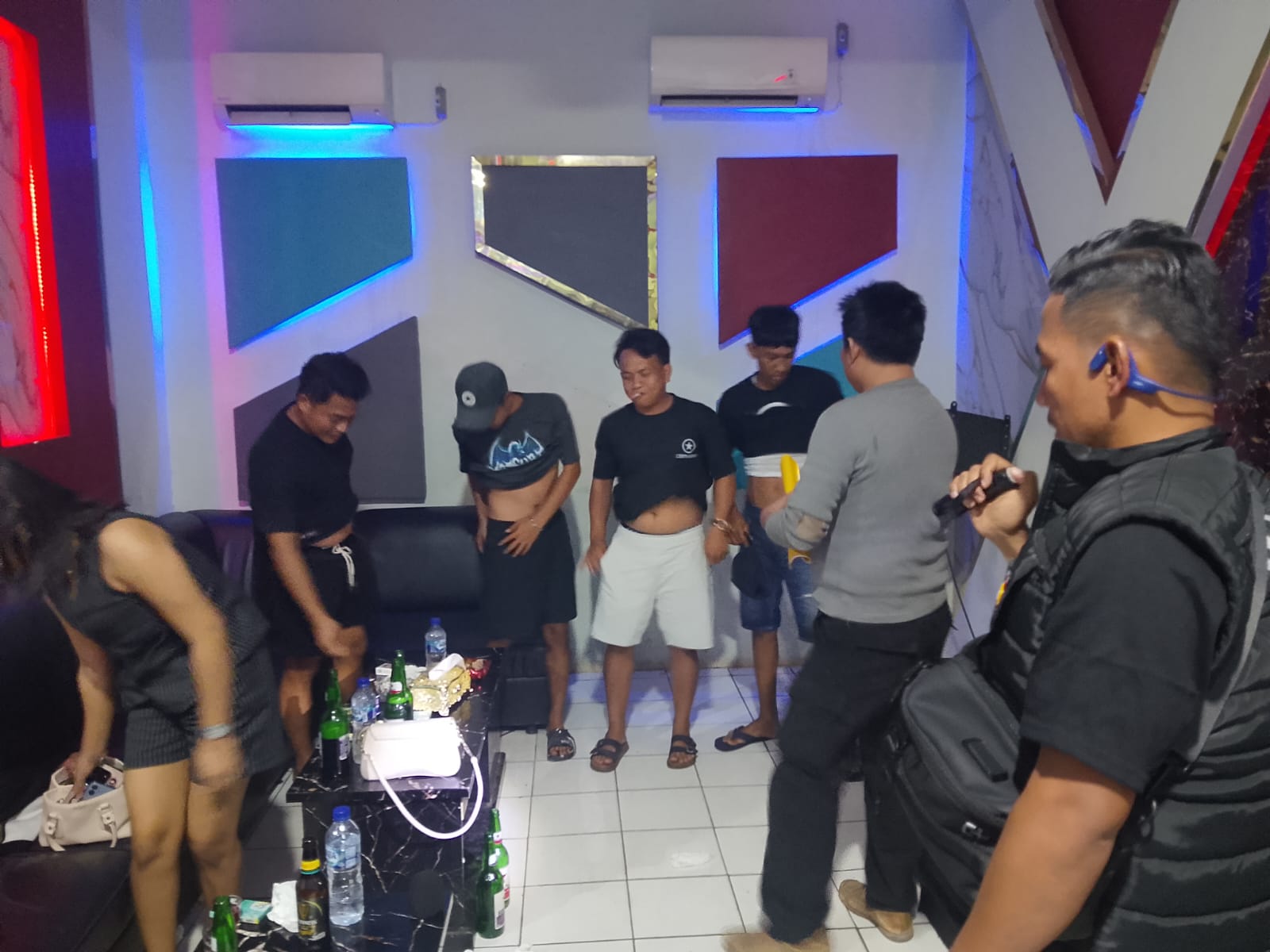 Tempat Hiburan dan Kafe di Sungai Lilin Dirazia Polisi, Pengunjung Diingatkan Jaga Ketertiban