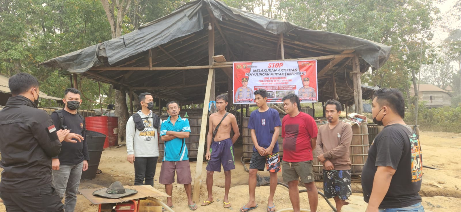 Cegah Bahaya Illegal Refinery, Polsek Batanghari Leko Sosialisasi ke Warga Pangkalan Bulian