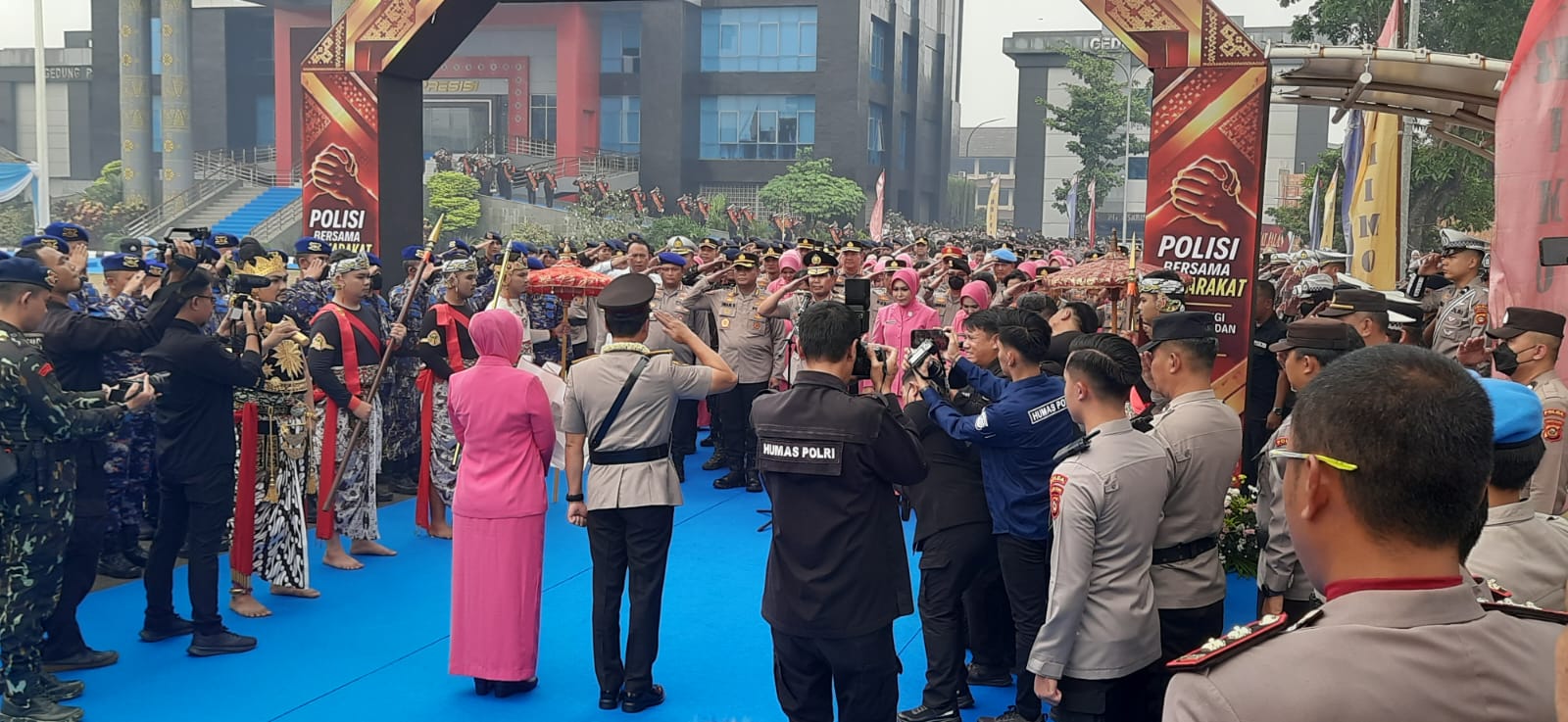 Pisah Sambut Kapolda Sumsel di Tengah Kabut Asap, Penegakan Hukum Karhutla Jadi Sorotan