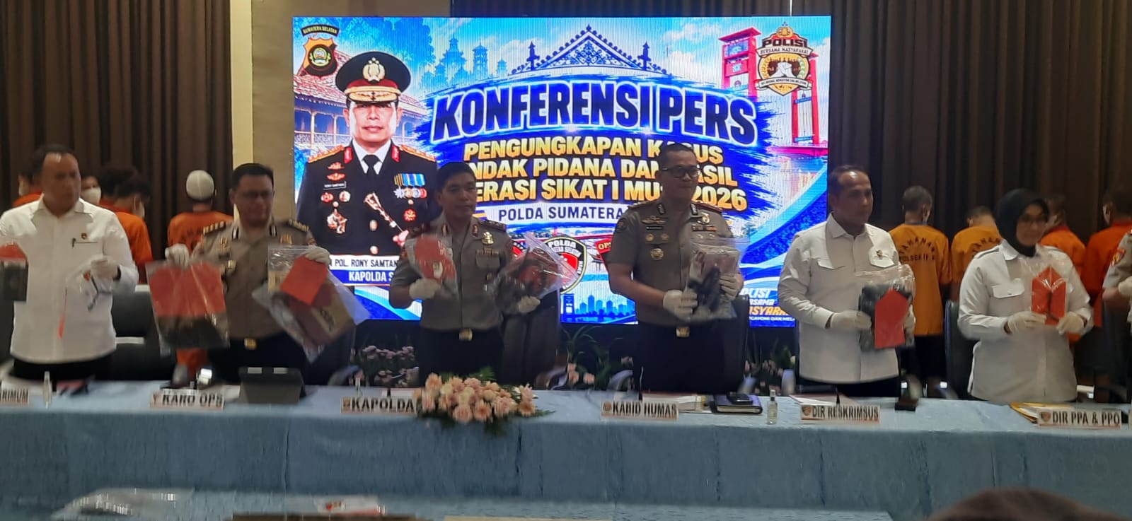 Operasi Sikat Musi 2026 Ungkap Skala Penindakan Premanisme di Sumsel