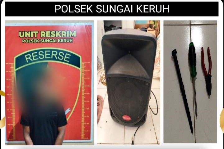 Inventaris Sekolah Senilai Rp40 Juta Raib, Polsek Sungai Keruh Ungkap Kasus Pencurian